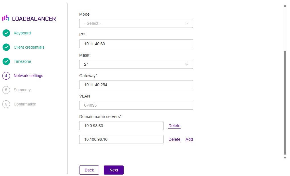 netwiz network settings web2