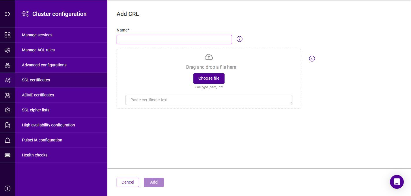 add crl