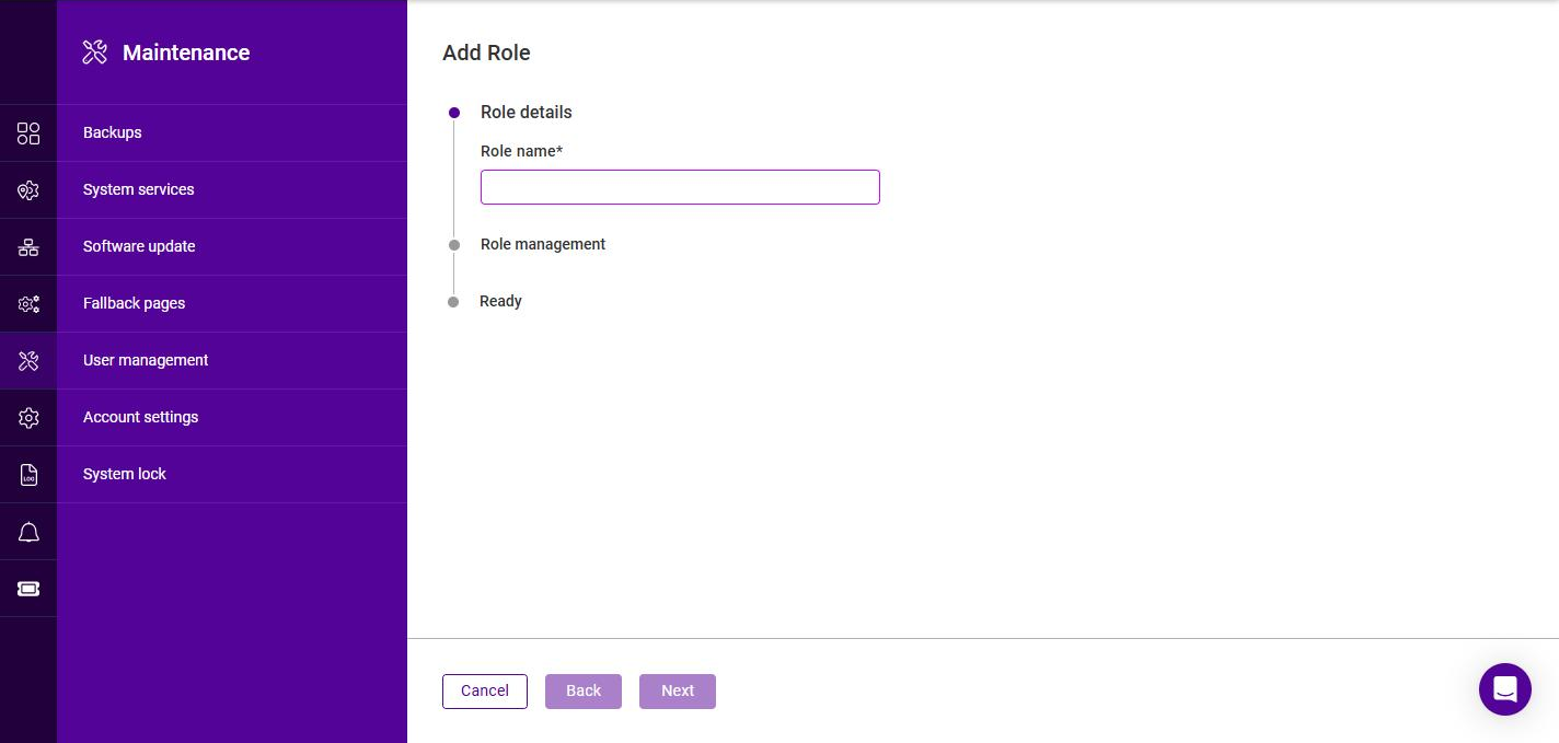 add role