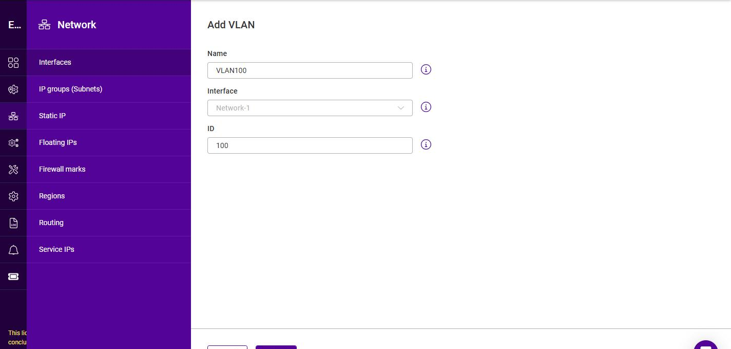 add vlan