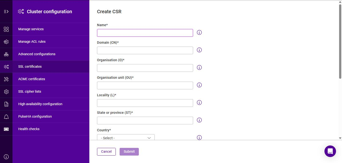 create csr