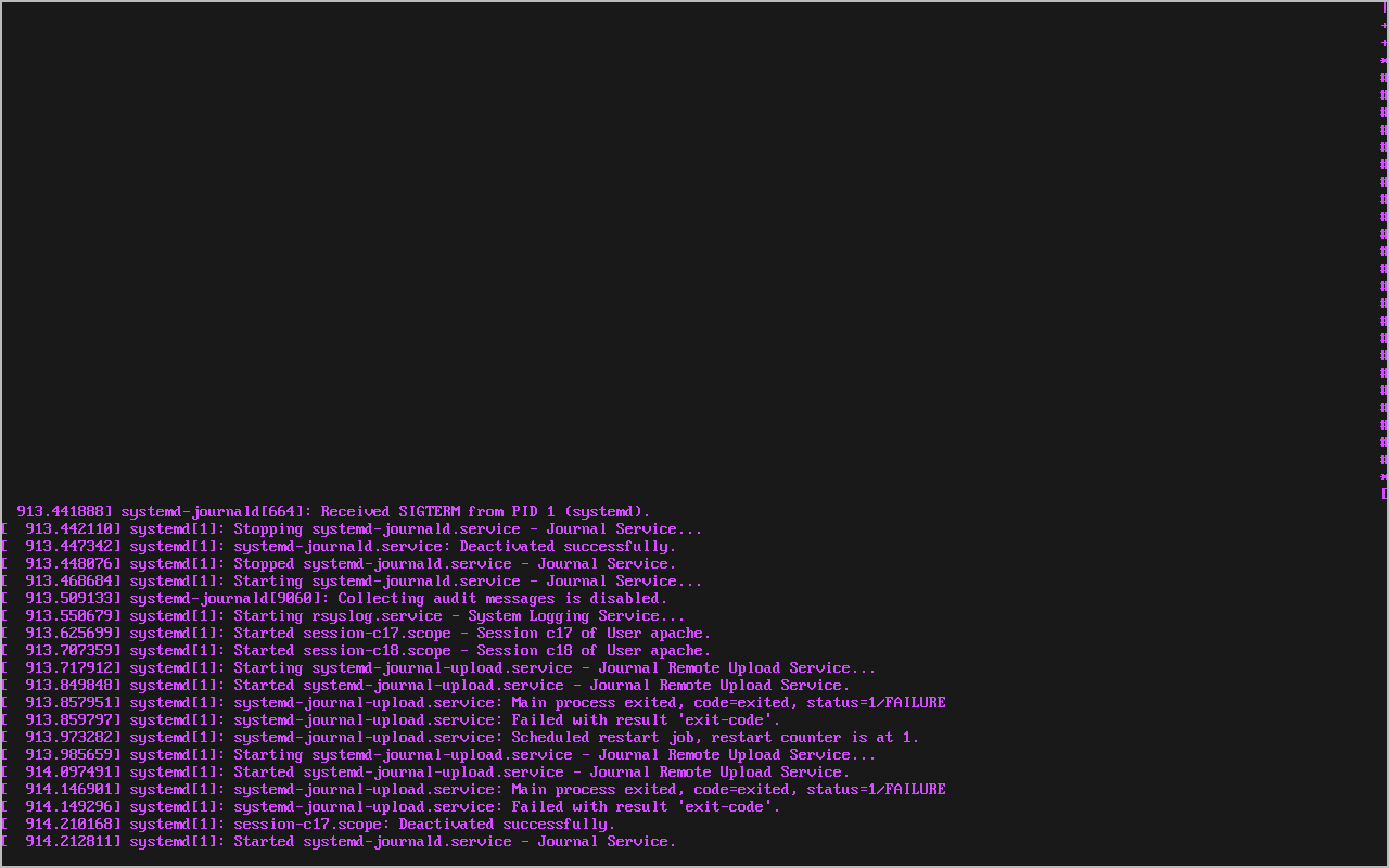 netwiz applying progress