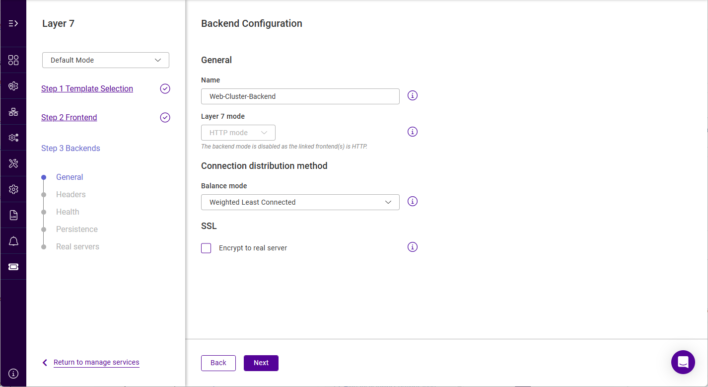 webui add service create backend
