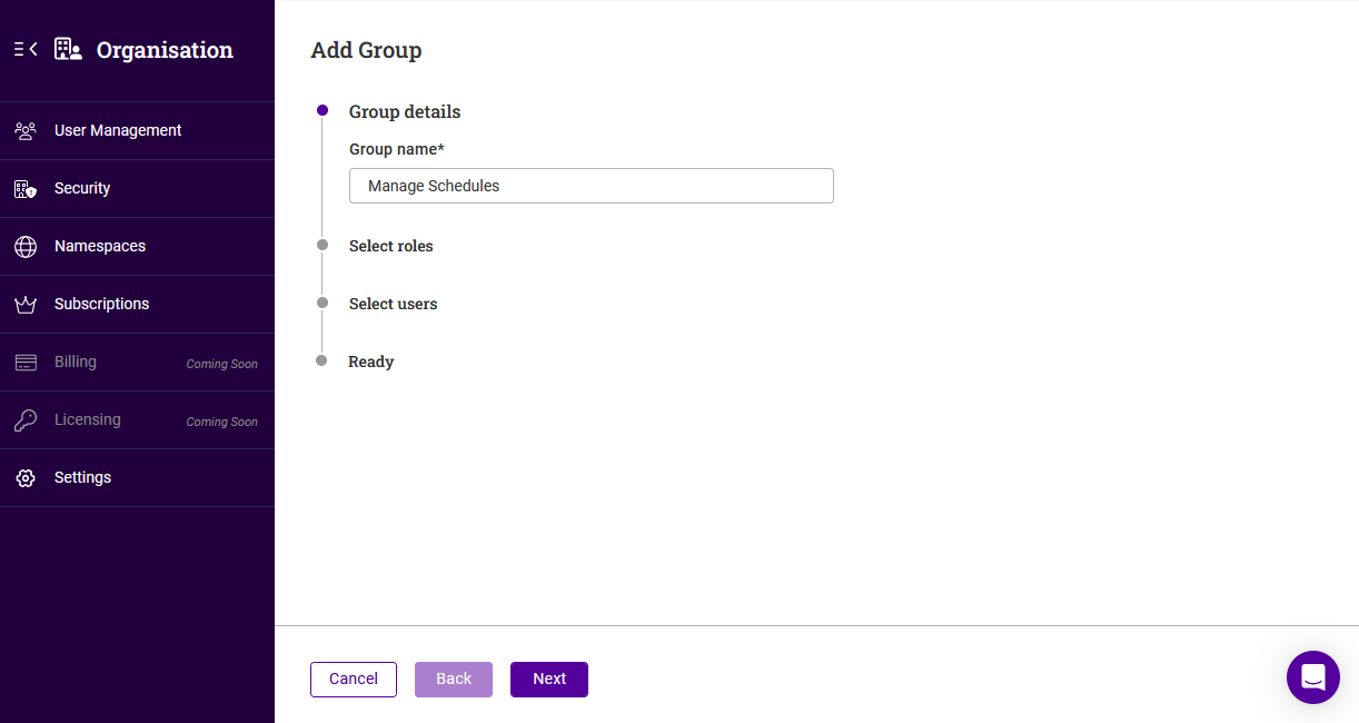 add group