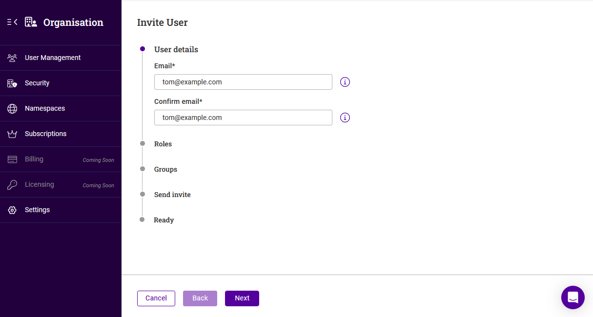 add user